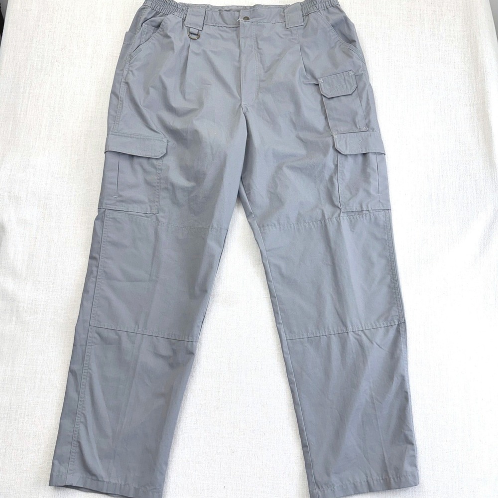 Propper Mens Grey Tactical Cargo Ripstop Pants‎ 44x34 Work Outdoor F5220